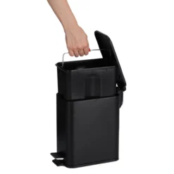Abfalleimer SOFTY schwarz