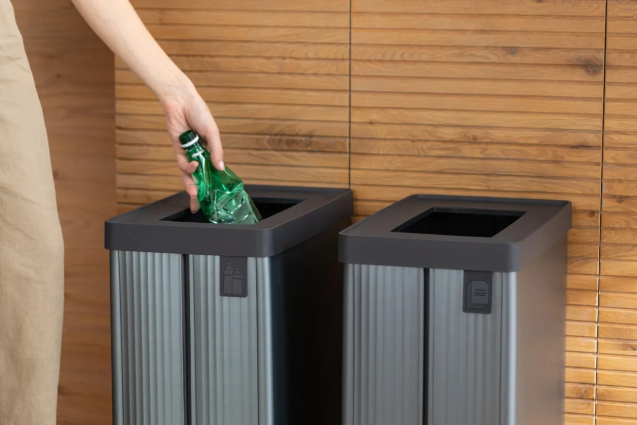 Abfalleimer VERTO RECYCLE 54L