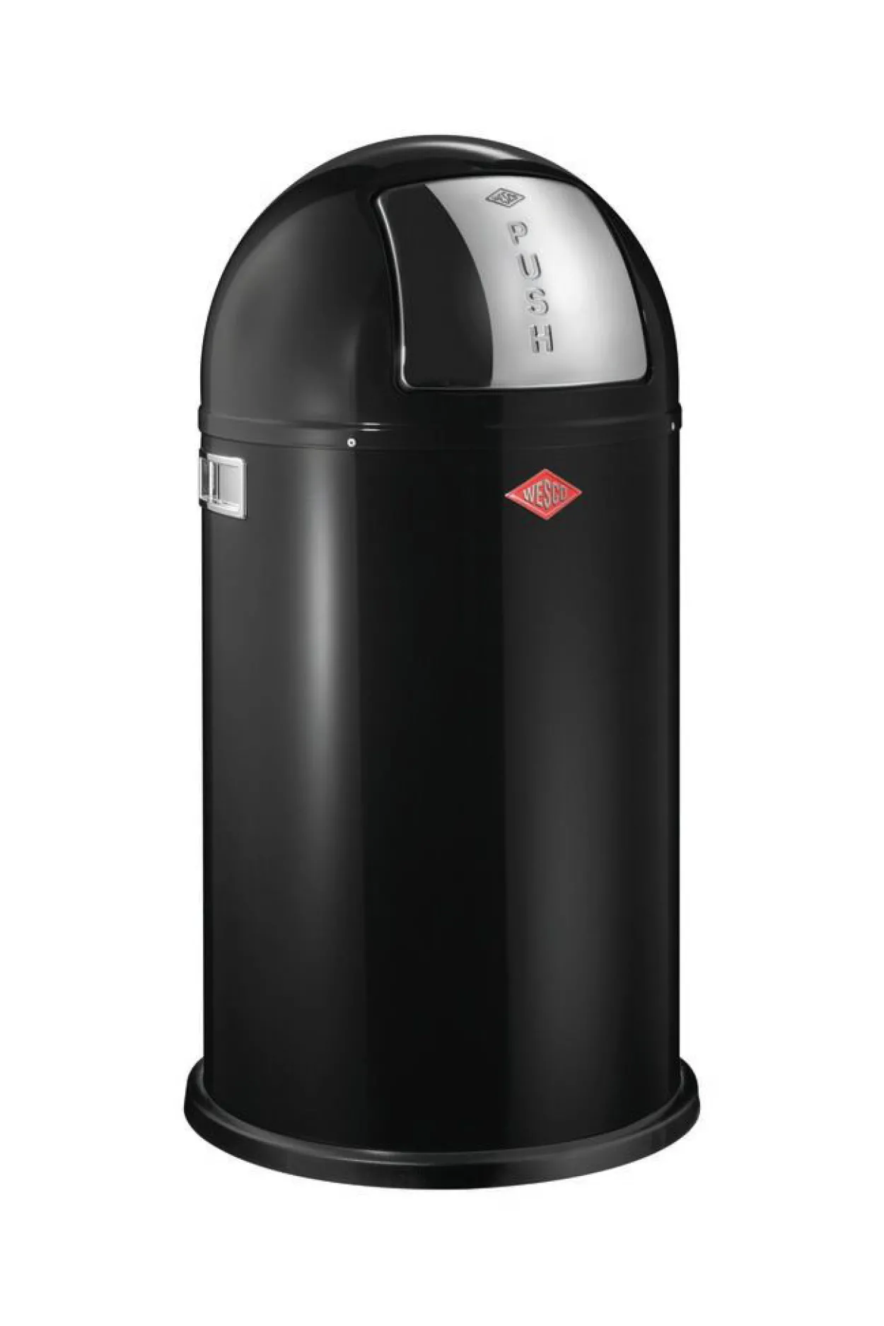 Abfalleimer WESCO PUSHBOY schwarz