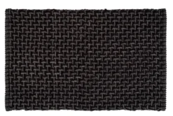 Badematte ECOLI schwarz-anthr.