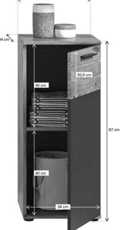 Badezimmerschrank MASON