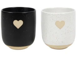 Becher SPECKLES HEART