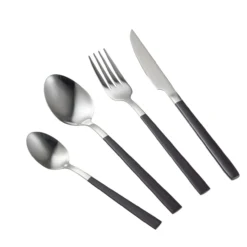 Besteck-Set CHARCOAL