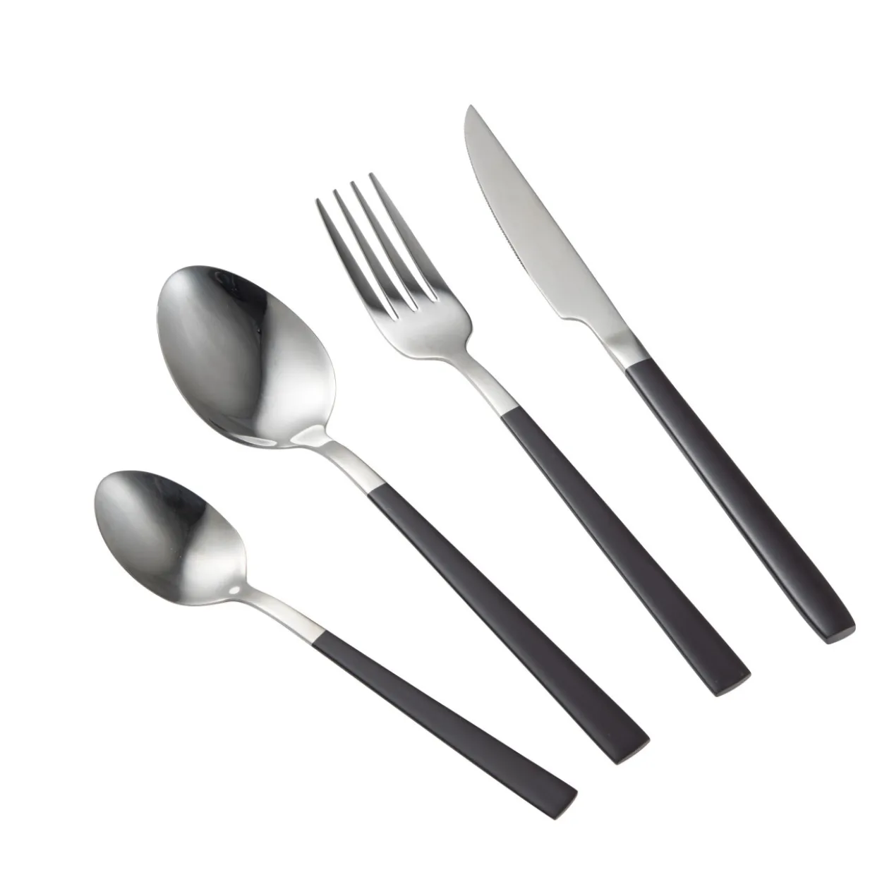 Besteck-Set CHARCOAL