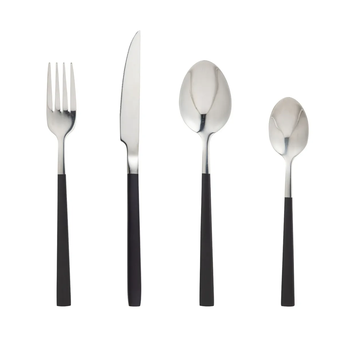 Besteck-Set CHARCOAL