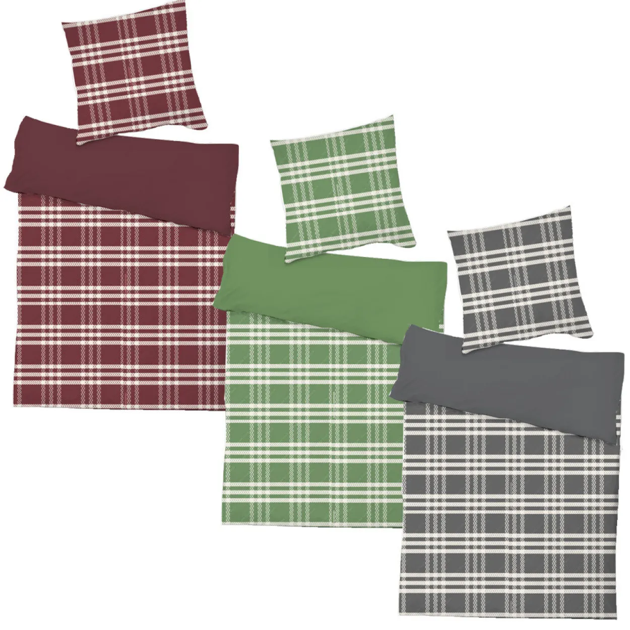 Bettwäsche CASHMERE TOUCH KARO