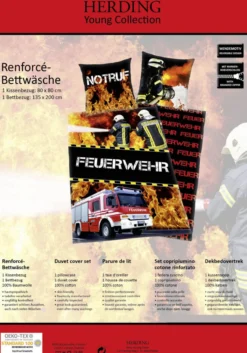 Bettwäsche Renforcé FEUERWEHR