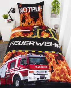 Bettwäsche Renforcé FEUERWEHR