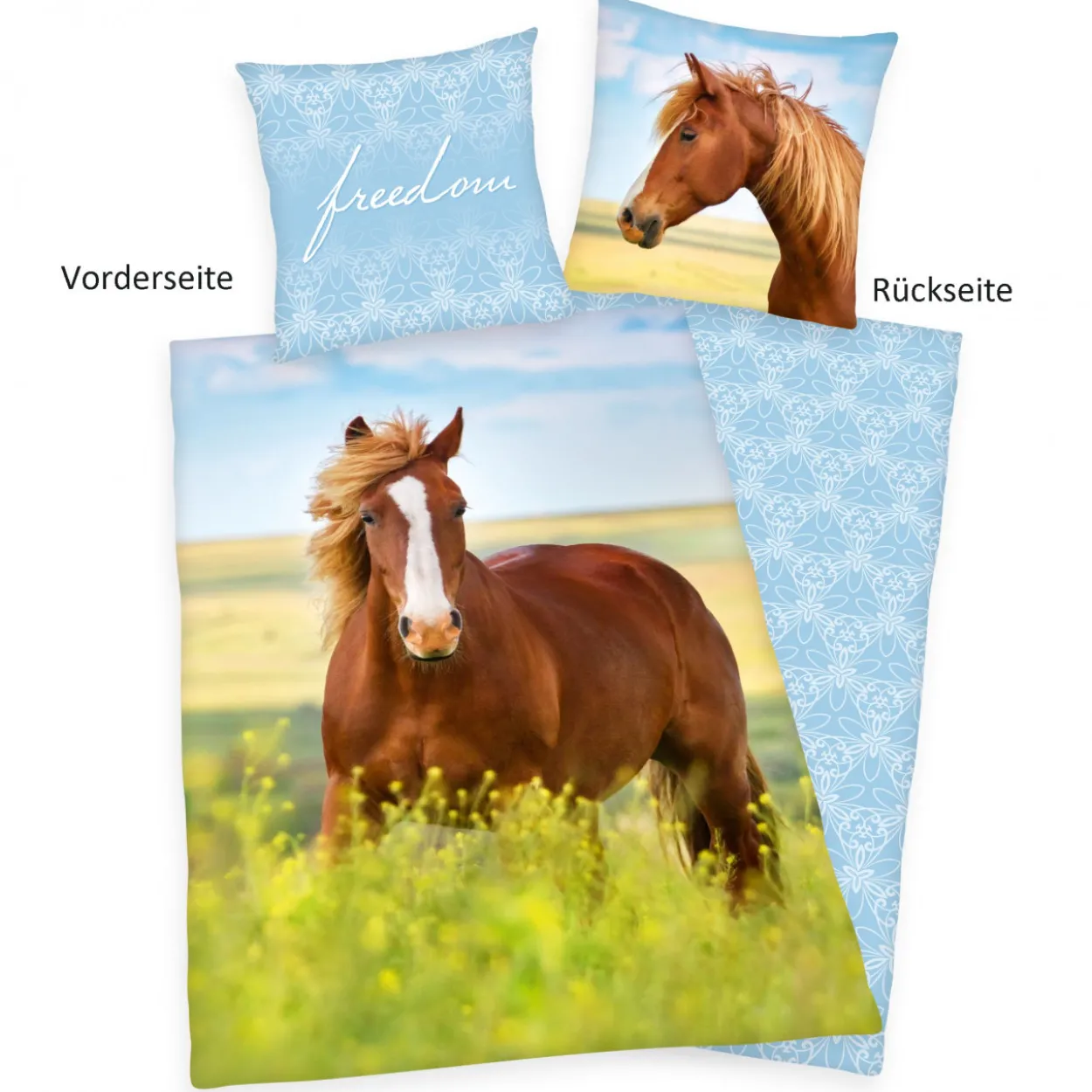 Bettwäsche Renforcé PFERD