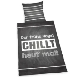 Bettwäsche Renforcé SPRÜCHE