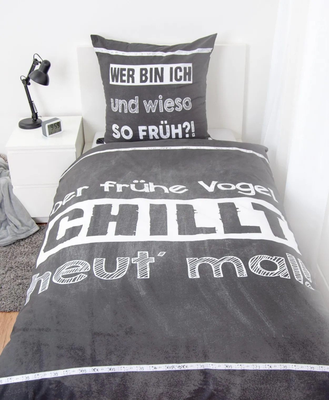 Bettwäsche Renforcé SPRÜCHE