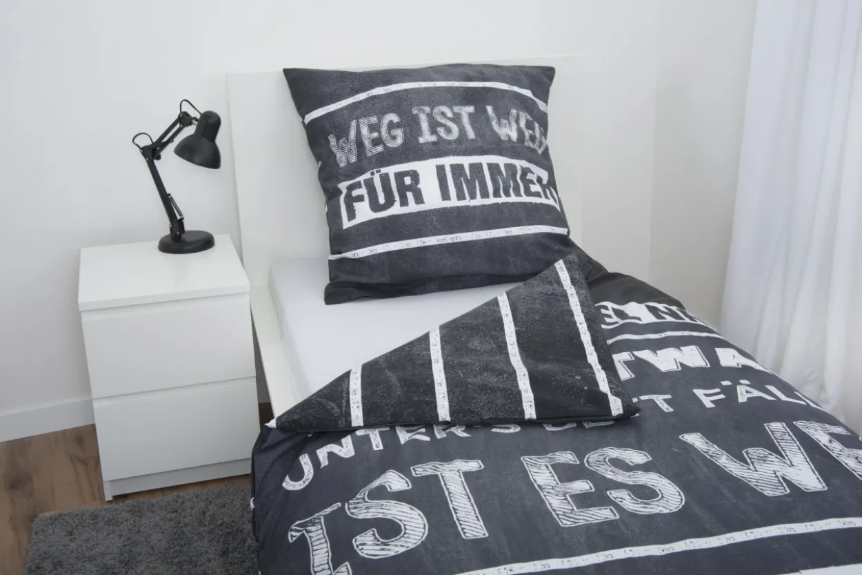 Bettwäsche Renforcé SPRÜCHE