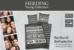 Bettwäsche Renforcé SPRÜCHE