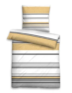 Bettwäsche SATIN gelb