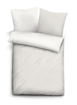 Bettwäsche SATIN grau