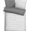 Bettwäsche SATIN sturmgrau