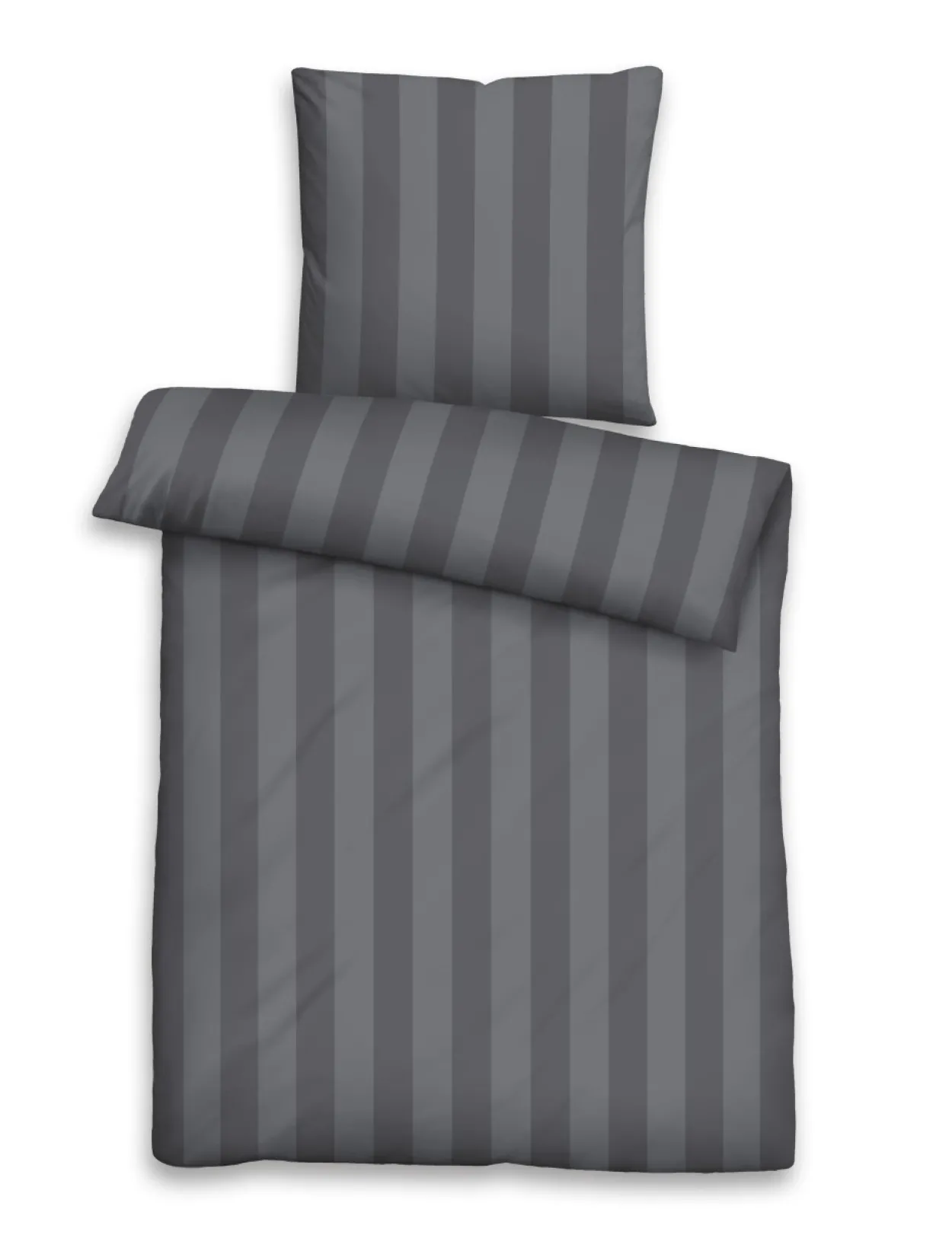 Bettwäsche SATIN titanium