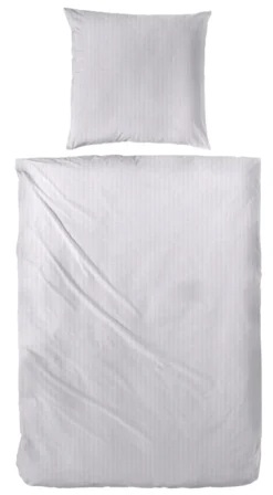 Bettwäsche SEERSUCKER silber