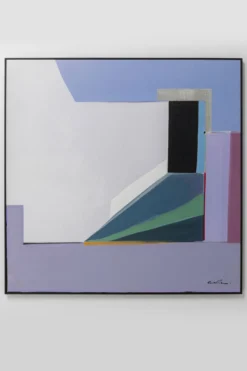 Bild ABSTRACT SHAPES LILA
