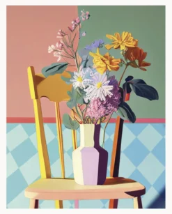 Bild CHECKERSFLORAL CHAIR