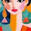 Bild COLOURFUL PORTRAIT