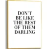 Bild DON\'T BE LIKE THE REST