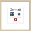 Bilderrahmen ZERMATT eiche