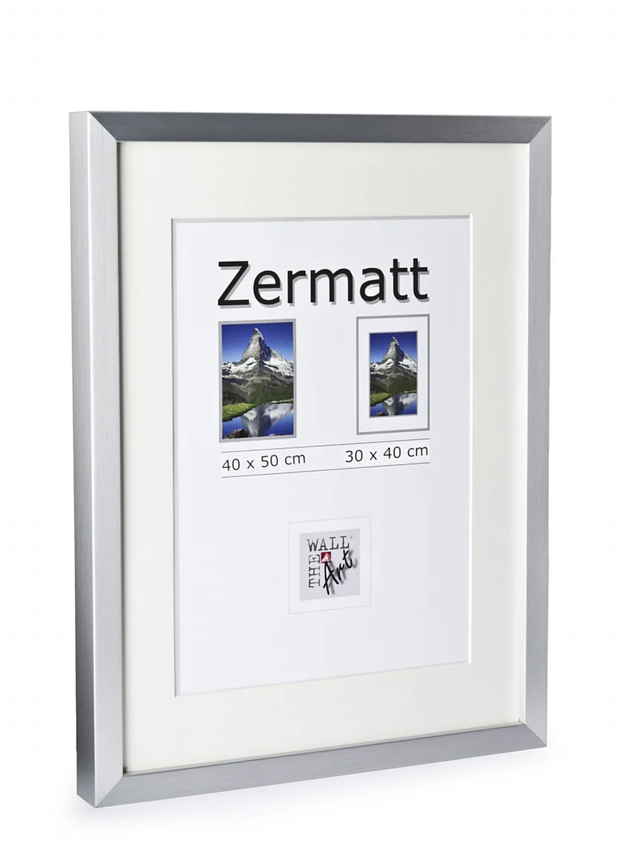 Bilderrahmen ZERMATT silber