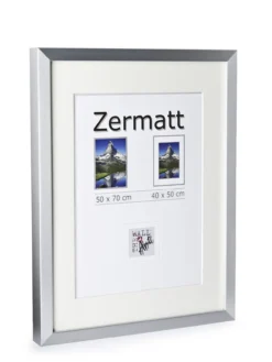 Bilderrahmen ZERMATT silber