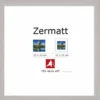 Bilderrahmen ZERMATT silber