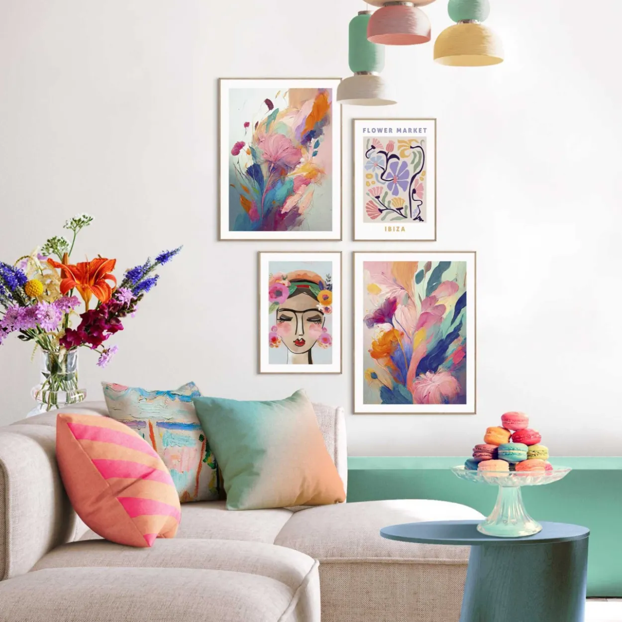 Bilder-Set FLORAL