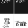 Bilder-Set GOOD NIGHT