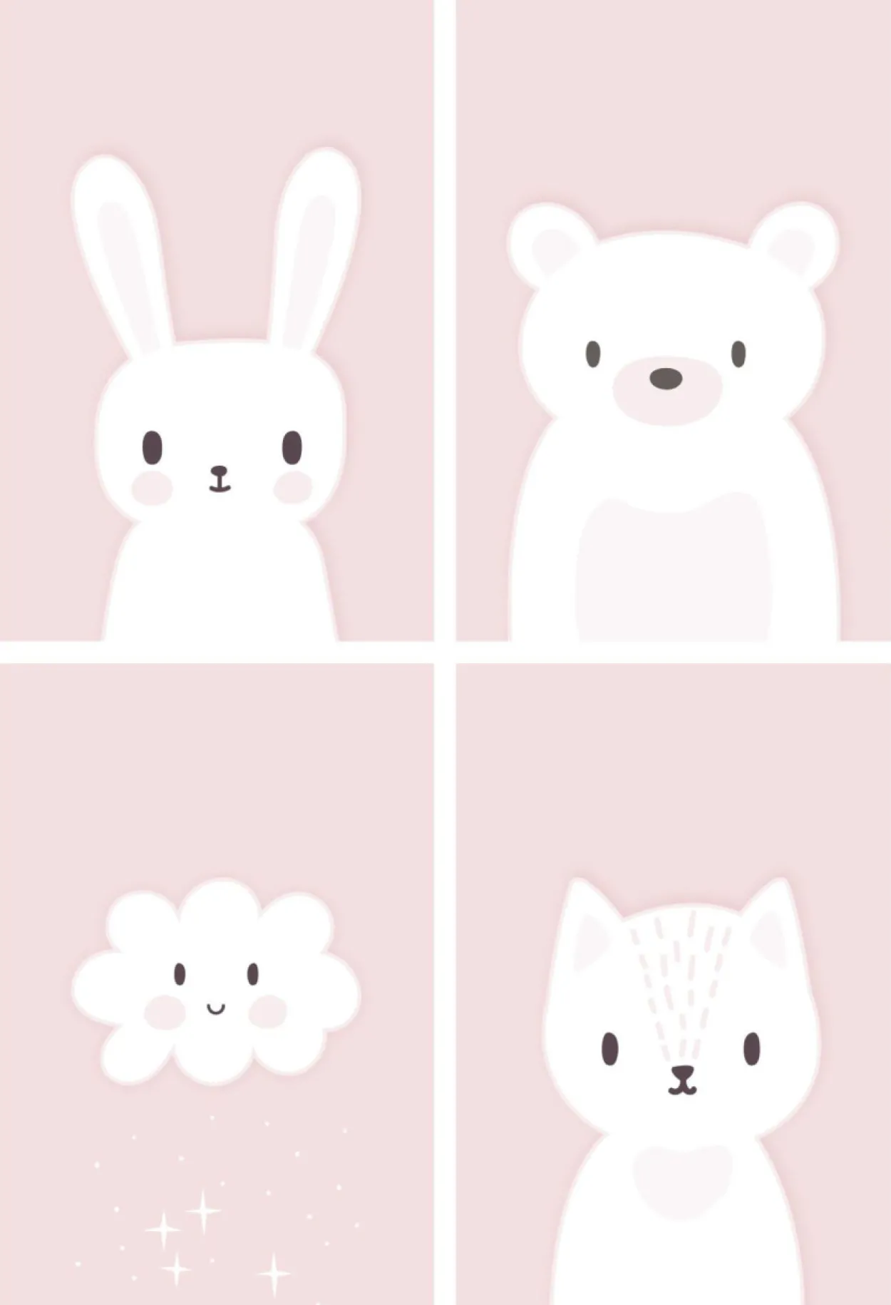 Bilder-Set PINK SWEETIES