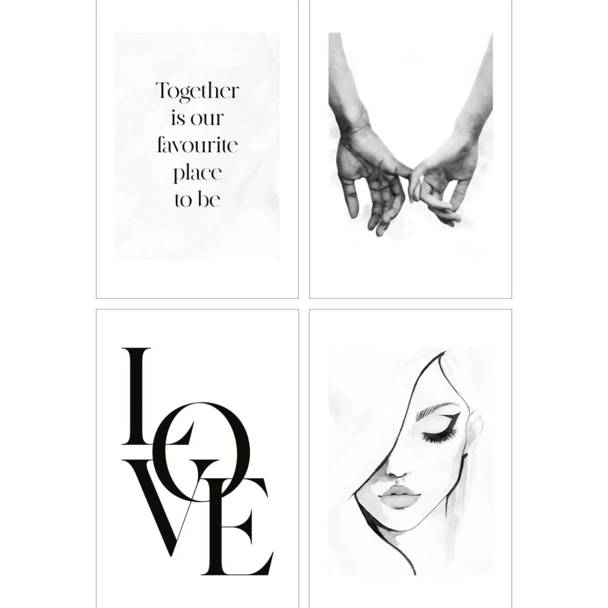 Bilder-Set TOGETHER