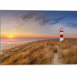 Bild NORTHSEA SUNSET LIGHTHOUS