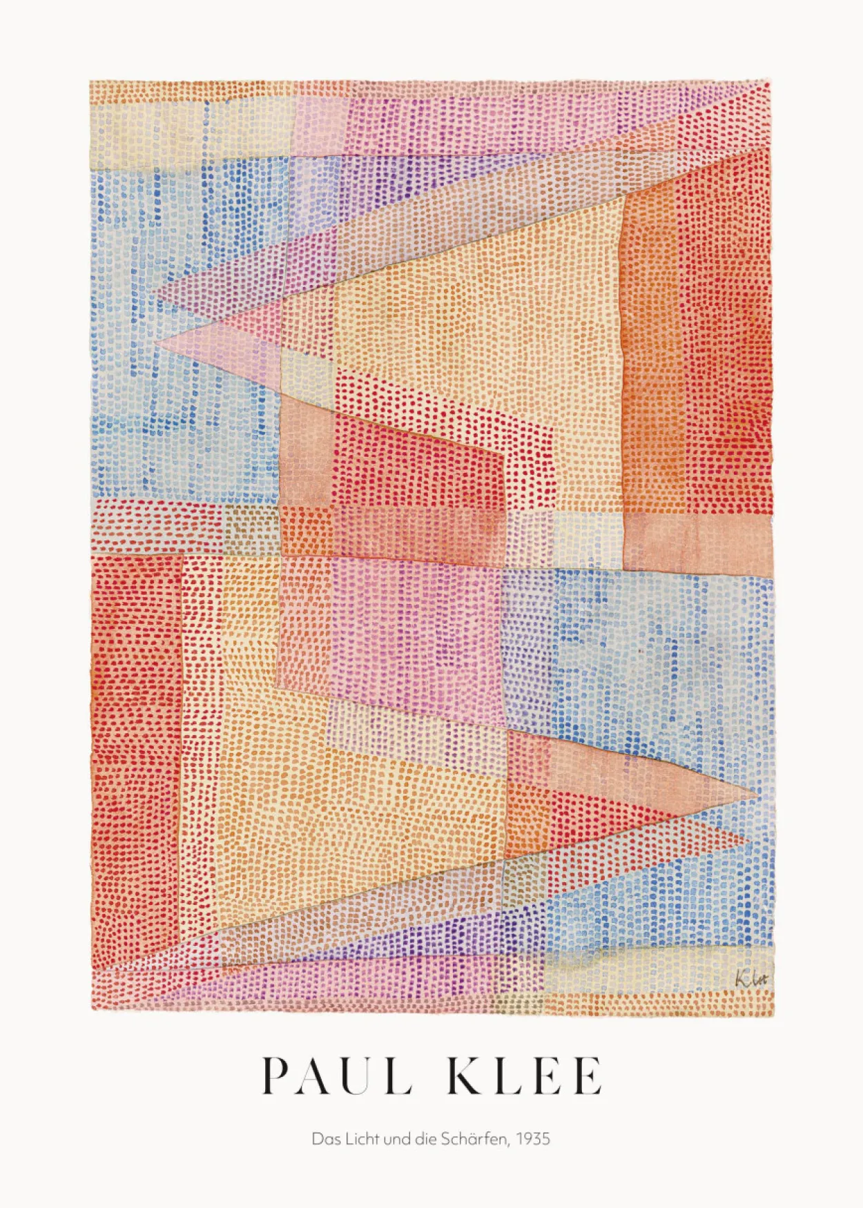 Bild PAUL KLEE TRIANGLES