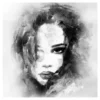 Bild WATER COLOUR FACE