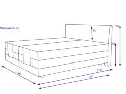 Boxspringbett LIVIN MILANO