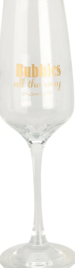 Champagnerglas BUBBLES