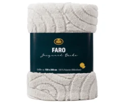 Decke FARO silber