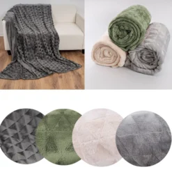 Decke FLANELL TRIANGEL