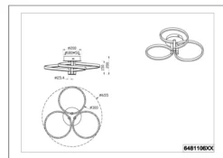 Deckenleuchte CARUSO