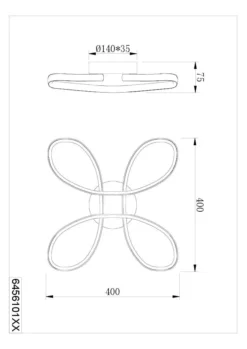 Deckenleuchte FLY