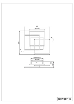 Deckenleuchte LED MOBILE
