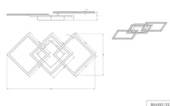 Deckenleuchte LED TRAIL