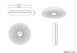 Deckenleuchte VEGA LED