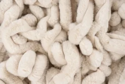 Decke PLUSH beige