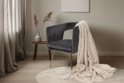 Decke PLUSH beige
