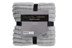 Decke PLUSH silber