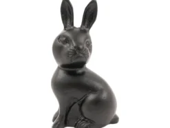 Dekofigur RABBIT schwarz